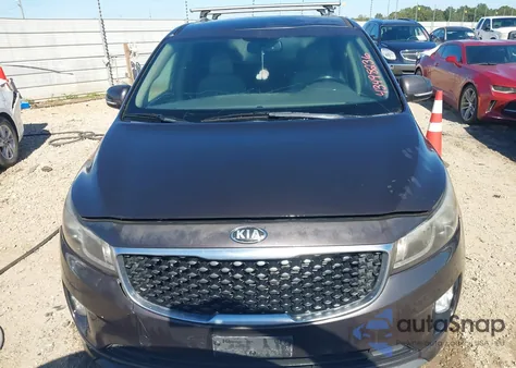 2015 Kia Sedona Ex z USA, uszkodzony, nr VIN KNDMC5C18F6027334